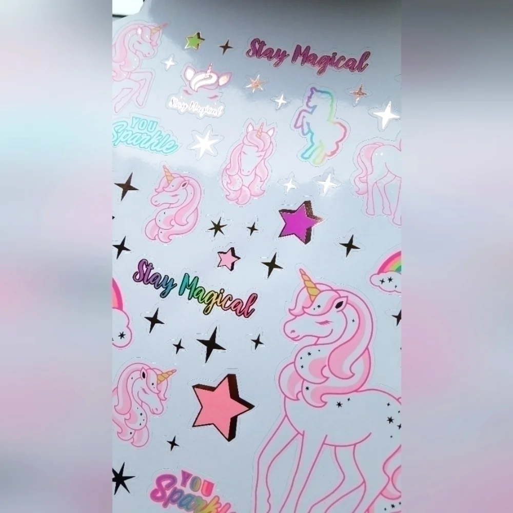 Justice Jumbo Unicorn Sketchbook